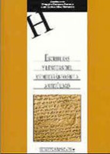Escrituras y Lenguas del Mediterráneo en la Antigüedad.