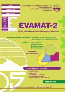 EVAMAT-2 Batería para la Evaluación de la Competencia Matemática