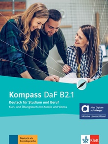 Kompass daf b2.1, libro del alumno y de ejercicios edicion hibrida allango