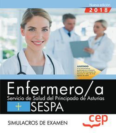 Enfermero/a del Servicio de Salud del Principado de Asturias. SESPA. Simulacros de examen