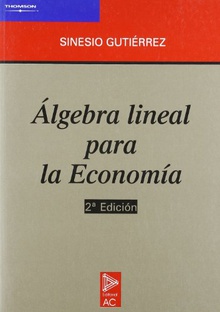 Álgebra lineal para la economía