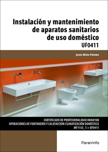 Instalación y mantenimiento de aparatos sanitarios de uso doméstico