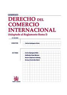 Derecho del Comercio Internacional (Adapatado al Reglamento de Roma I)
