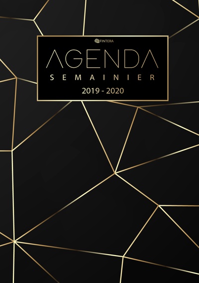 Agenda 2019 2020 - Agenda Semainier et Calendrier Août 2019 à Décembre 2020 Agenda Journalier