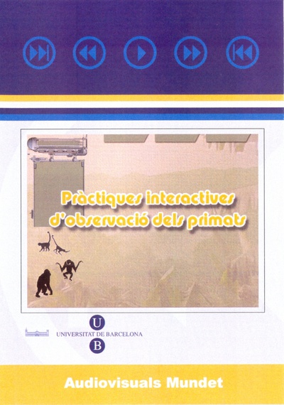 DVD Pràctiques interactives d'observació de primats