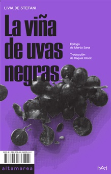 La viña de uvas negras