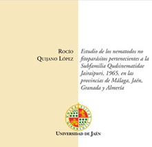 Estudio de nematodos no fitoparásitos pertenecientes a la subfamilia qudsianematidae jairajpuri, 1965, en las provincias de Málaga, Jaén, Granada y Almería.