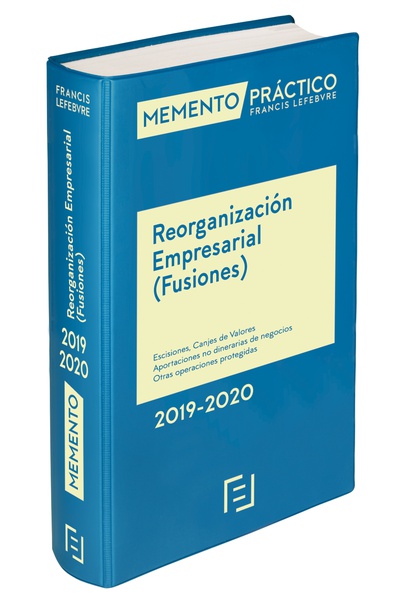 Memento Reorganización Empresarial (Fusiones) 2019-2020