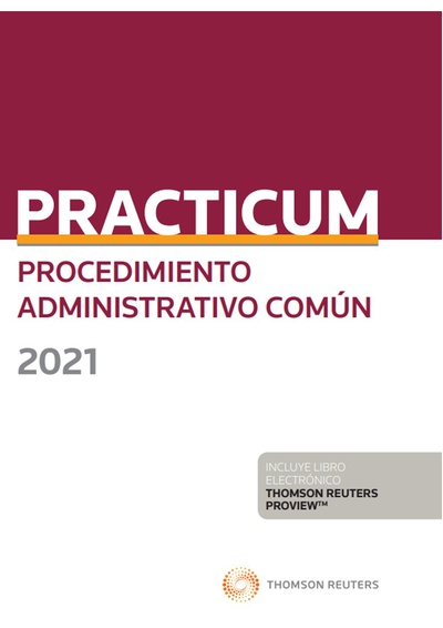 Practicum Procedimiento Administrativo Común 2021 (Papel + e-book)
