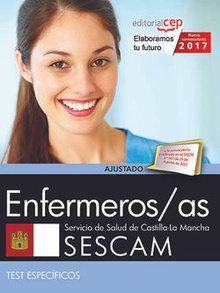 Enfermeros/as. Servicio de Salud de Castilla-La Mancha (SESCAM). Test específicos