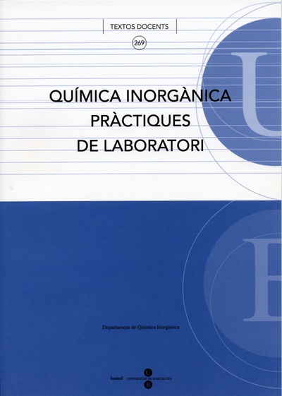 Química inorgànica: Pràctiques de laboratori