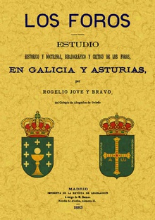 Los foros: estudio histórico y doctrinal, bibliográfico y crítico de los foros en Galicia y Asturias