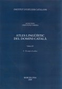 Atles lingüístic del domini català. Volum IV