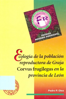Ecología de la población reproductora de graja corvus frugilegus en la provincia de León