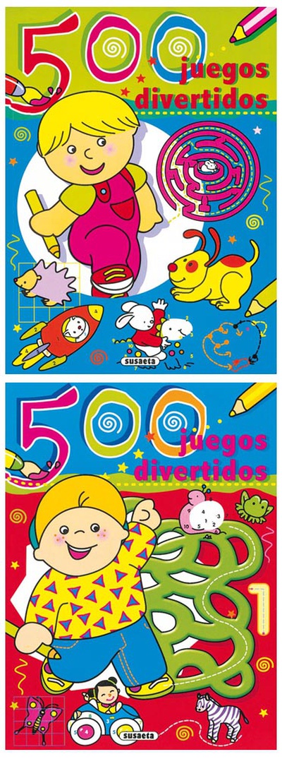 500 juegos divertidos (2 títulos)