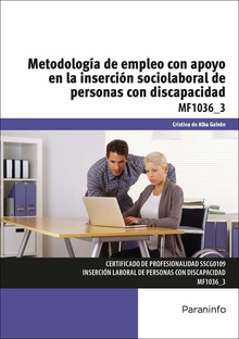 Metodología de empleo con apoyo en la inserción sociolaboral de personas con discapacidad