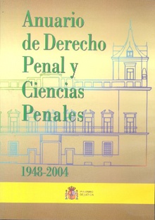 Anuario de derecho penal y ciencias penales, años 1949-2004