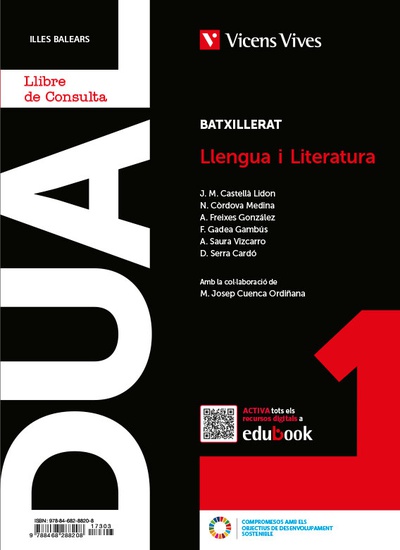 LLENGUA I LITERATURA 1 IB (LA+QA+DIGITAL) (DUAL)