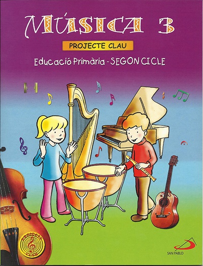 Música 3.Projecte Clau, Libro del alumno.Valenciano