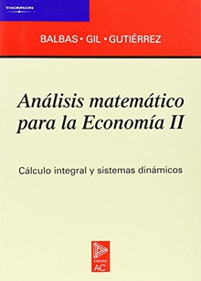 Análisis matemático para la economía II
