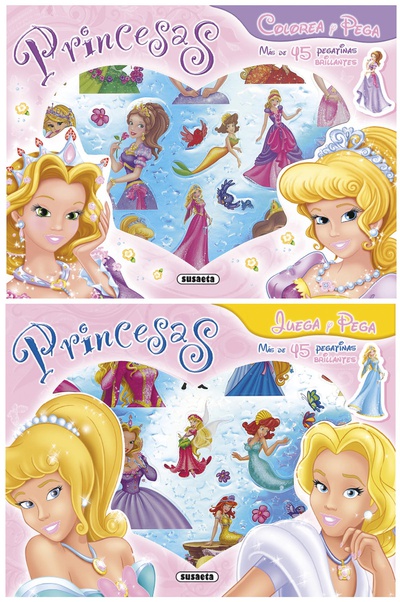 Juego y me divierto con princesas (2 títulos)