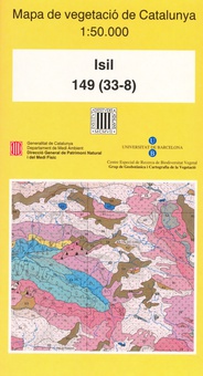 Mapa de vegetació de Catalunya, Isil 149 (33-8), E 1:50000