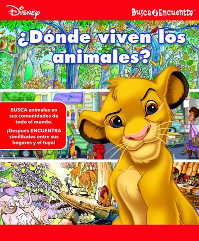 BUSCA Y ENCUENTRA DISNEY LEARNING LF ¿DONDE VIVEN LOS ANIMALES?