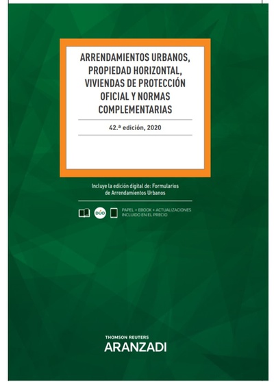 Arrendamientos Urbanos, Propiedad Horizontal, Viviendas de Protección Oficial y Normas Complementarias (Papel + e-book)