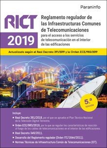 Reglamento regulador de las Infraestructuras Comunes de Telecomunicaciones (RICT 2019) 5.ª edición 2022