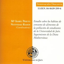 Estudio sobre los hábitos de consumo de alimentos de la población de estudiantes de la Universidad de Jaén. Seguimiento de la dieta mediterránea