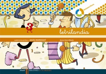 Letrilandia - Cuaderno de escritura 3. Pauta montessori