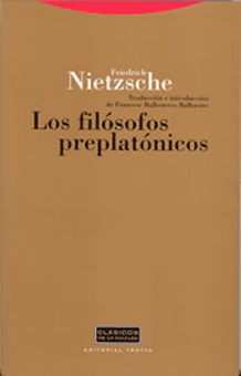 Los filósofos preplatónicos