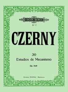 30 Estudios de mecanismo, Op. 849