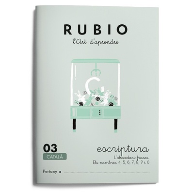 Escriptura RUBIO 03 (català)