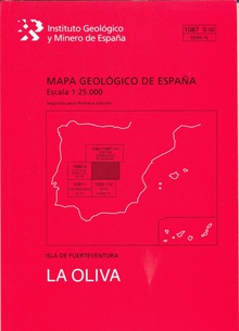 Mapa geológico de España, E 1:25.000. Hoja 1087-II-III, La Oliva