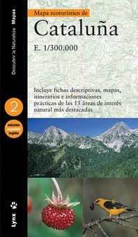Mapa ecoturístico de Cataluña (Castellano/Inglés)