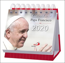 Calendario de mesa Papa Francisco 2020