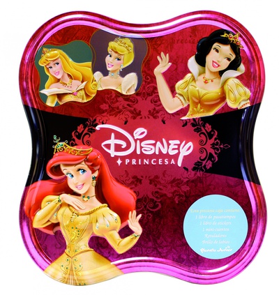 Caja metálica Princesas Disney