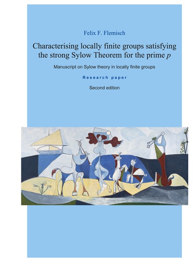 Characterising locally finite groups satisfying the strong Sylow Theorem for the prime p