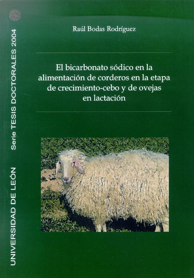 El bicarbonato sódico en la alimentación de corderos en la etapa de crecimiento-cebo y de ovejas en lactación