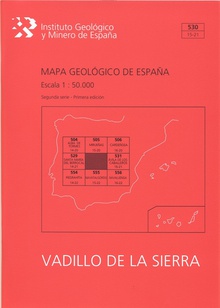 Mapa Geológico de España escala 1:50.000. Hoja 530, Vadillo de la Sierra