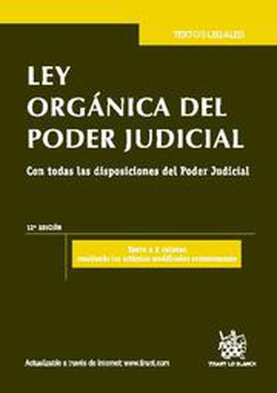 Ley Orgánica del Poder Judicial 12ª Ed. 2011