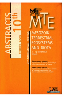 10 th. Internacional meeting mesozoic terrestrial ecosystems and biota