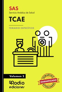 SAS 2024. TCAE. Servicio Andaluz de Salud. Temario Específico. Volumen 2