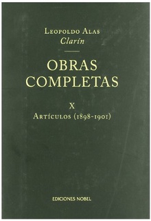 OBRAS COMPLETAS CLARIN - TOMO X