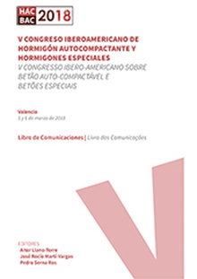 HAC 2018. V congreso iberoamericano de hormigón autocompactante y hormigones especiales