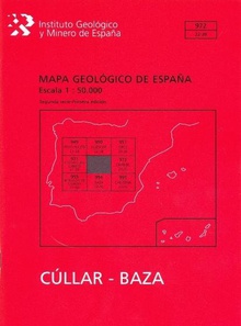 Mapa geológico de España. E 1:50.000. Hoja 972, Cúllar-Baza