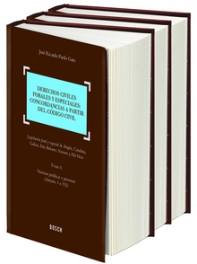 Derechos civiles forales y especiales: concordancias a partir del Código Civil