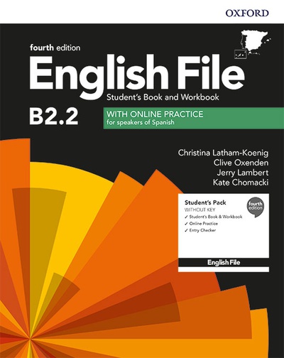 English File 4th Edition B2.2. Student's Book and Workbook without Key Pack