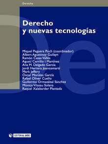 Derecho y nuevas tecnologías